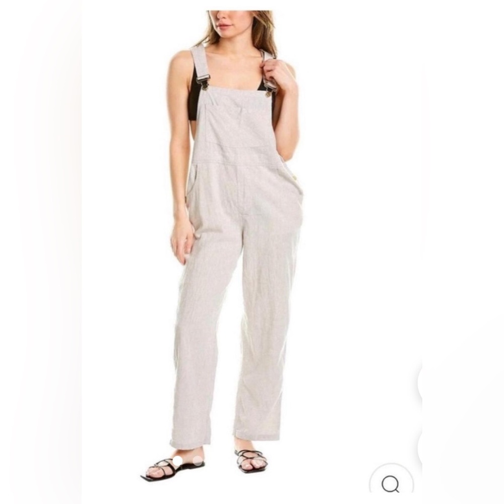 WeWoreWhat women’s tan overalls. Size medium. Worn once.